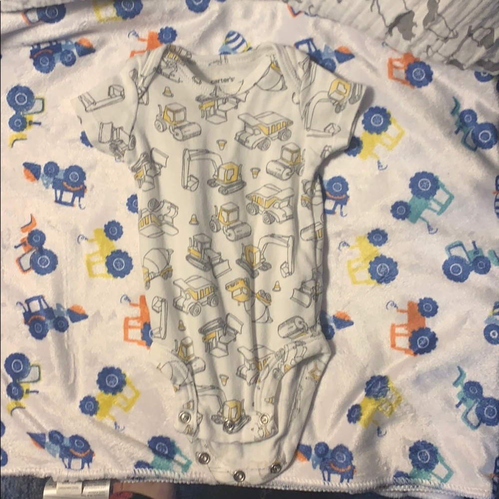 Carters newborn boys onesie
